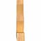 Ekena Millwork Saratoga Rough Sawn Timber Gable Bracket, Western Red Cedar, 36"W x 23"H x 4"D x 4"F, 15/12 Pitch GBW036X23X0404SAR00RWR - alternate 4